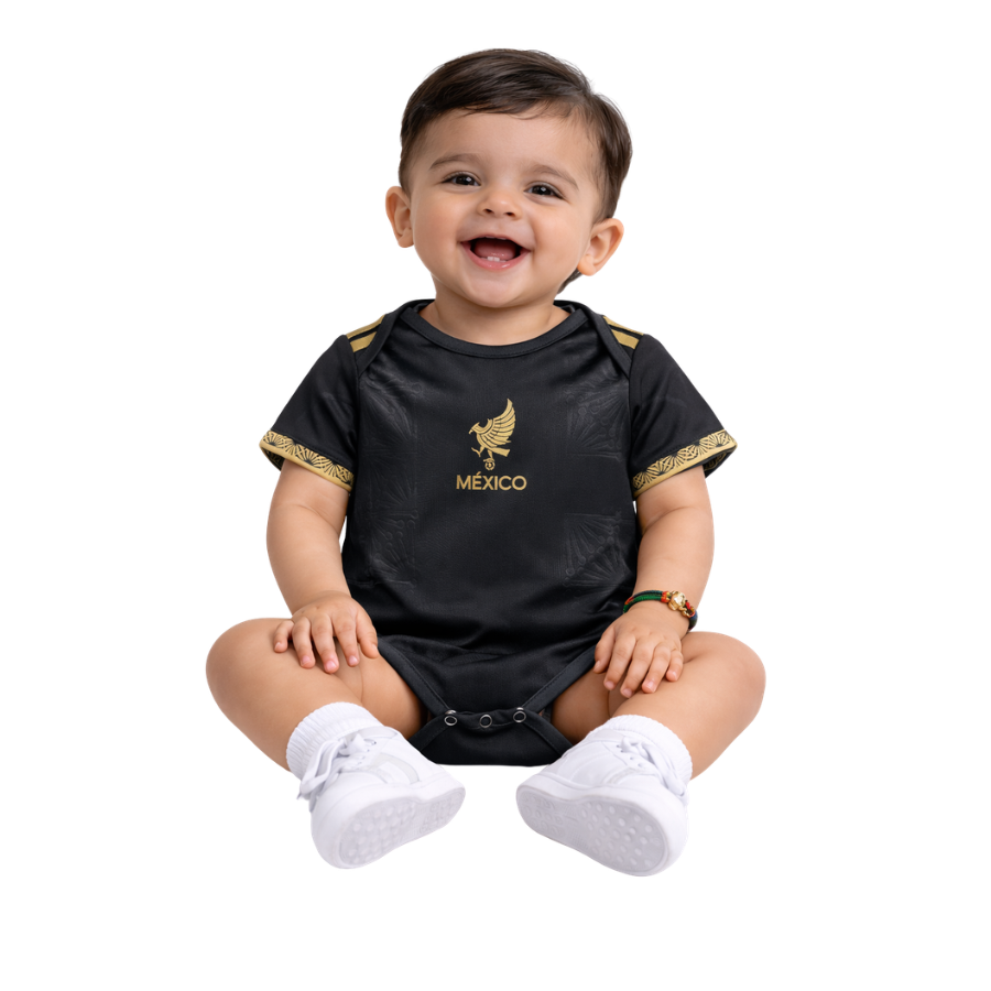 Mexico Baby Jersey 25/26 Black Gold