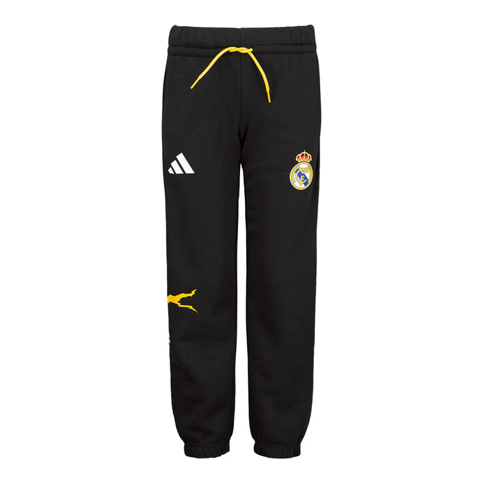 Real Madrid Kids Adidas x Marvel Pants 25/26 Black