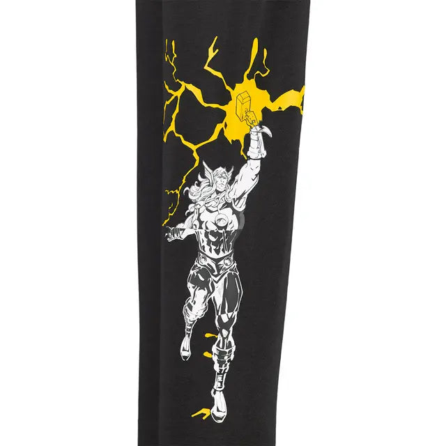 Real Madrid Adidas x Marvel Pants 25/26 Black
