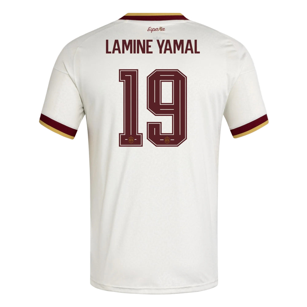 2 STARS Spain Away Jersey 2026 - #19 LAMINE YAMAL