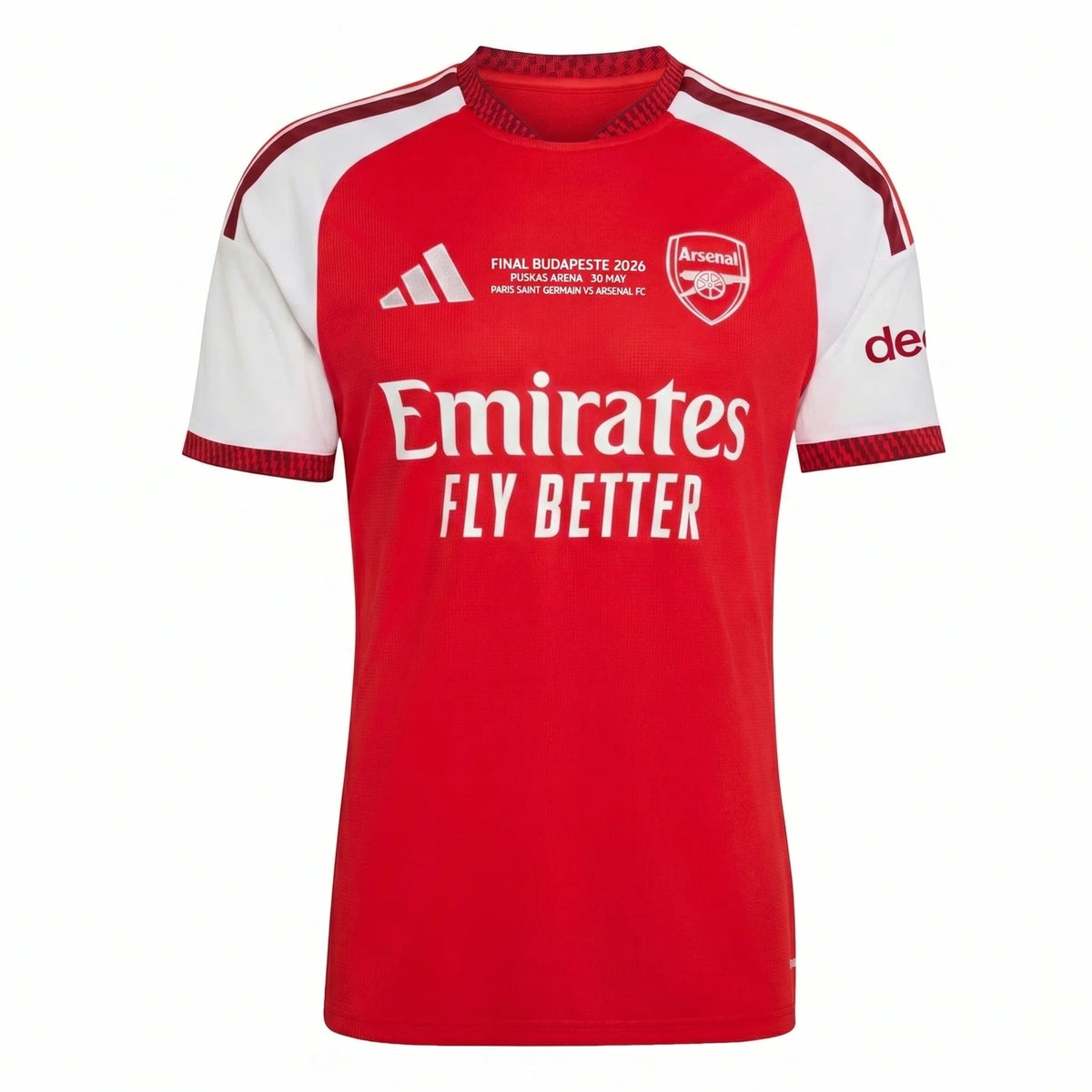 Arsenal 26/27 Home Jersey - UCL FINAL