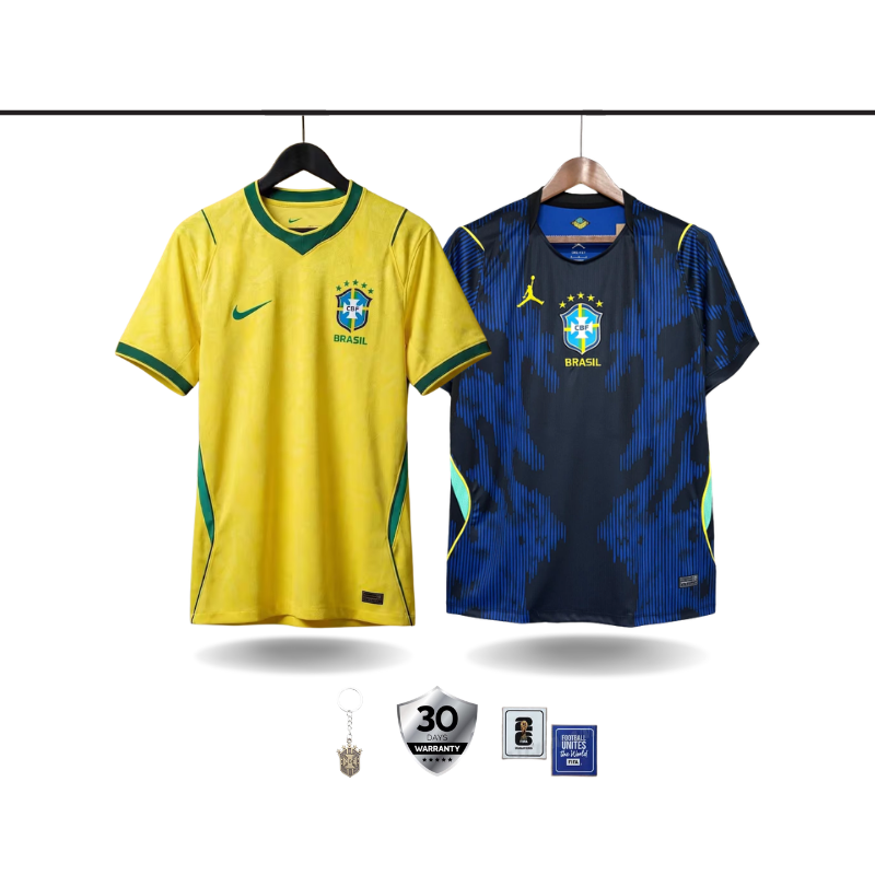 COMBO Brazil 2026 Home and Away Jerseys