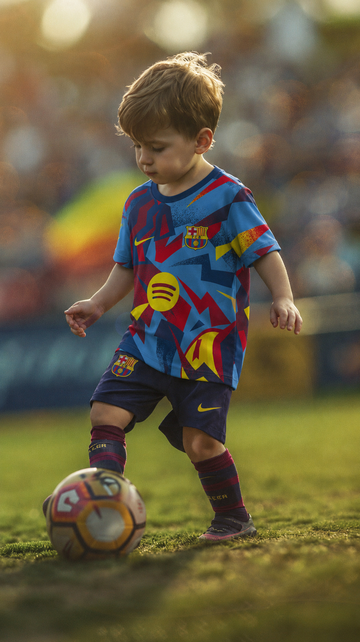 Barcelona Kids Pre-Match Fourth 25/26