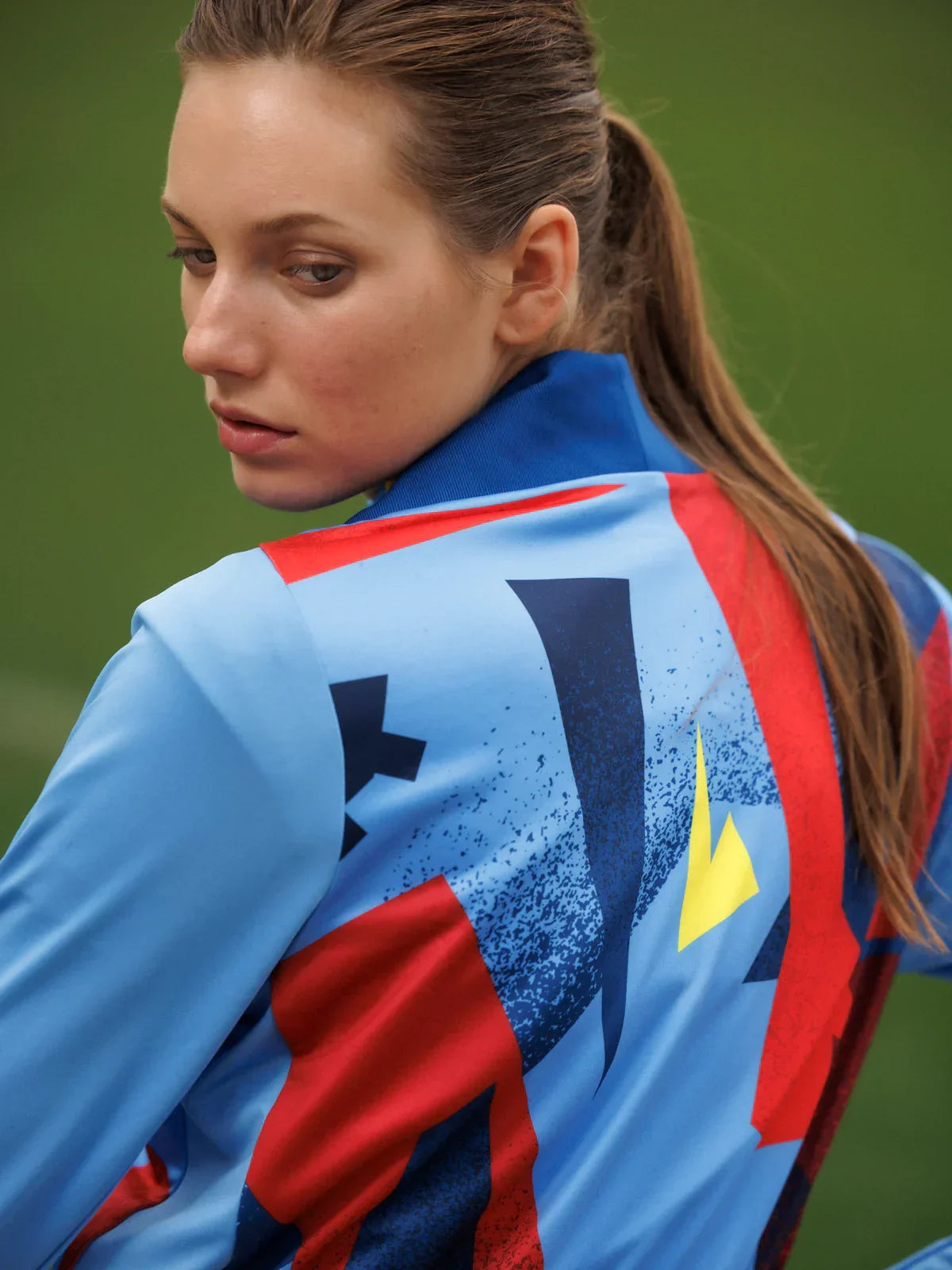 Barcelona Women's Pre-Match Sweatshirt Fourth 25/26