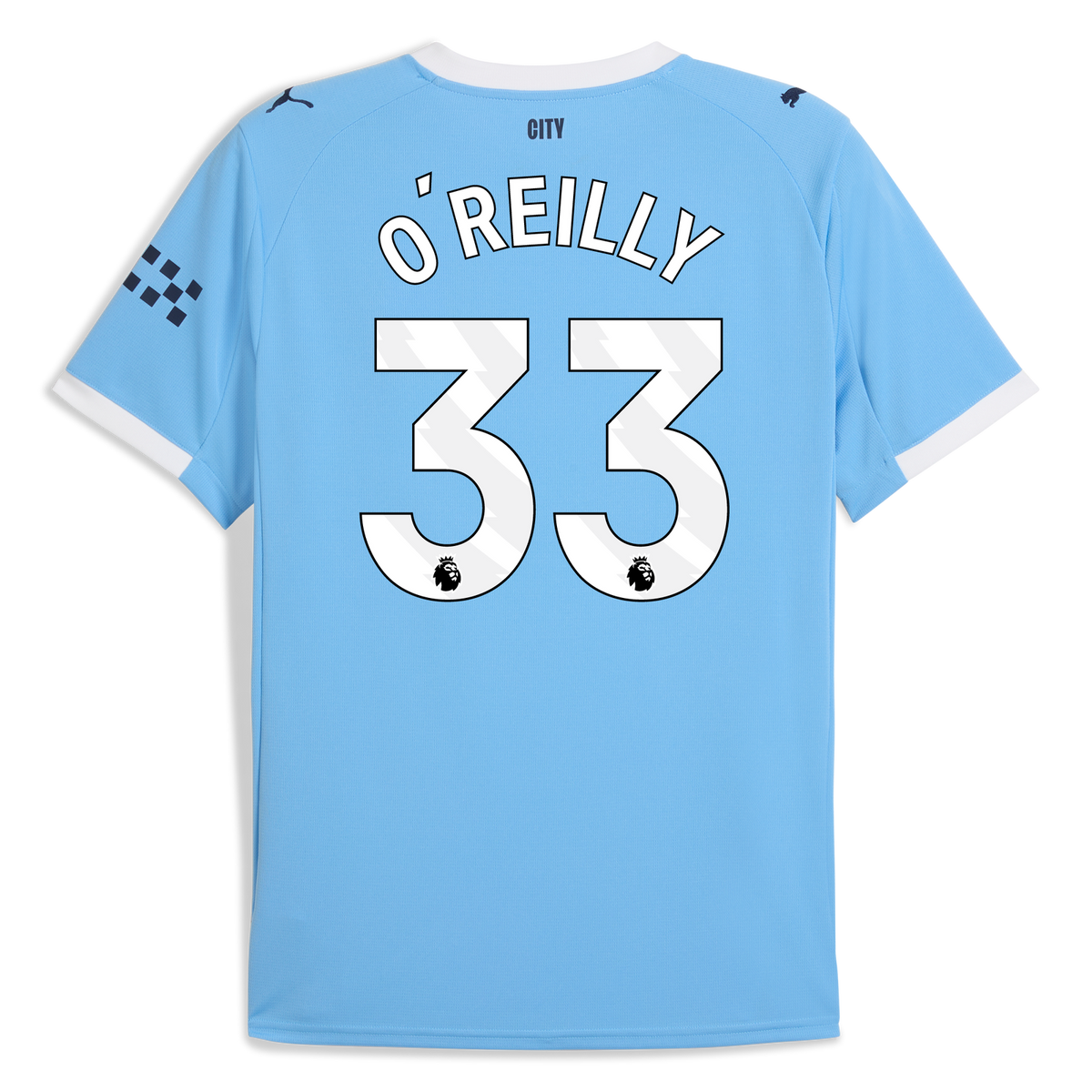 Manchester City Home Jersey 2025/26 - O'REILLY #33