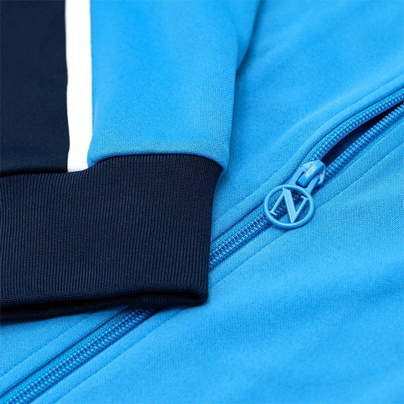 SSC Napoli Sky Blue Euro Anthem Jacket 2025/2026