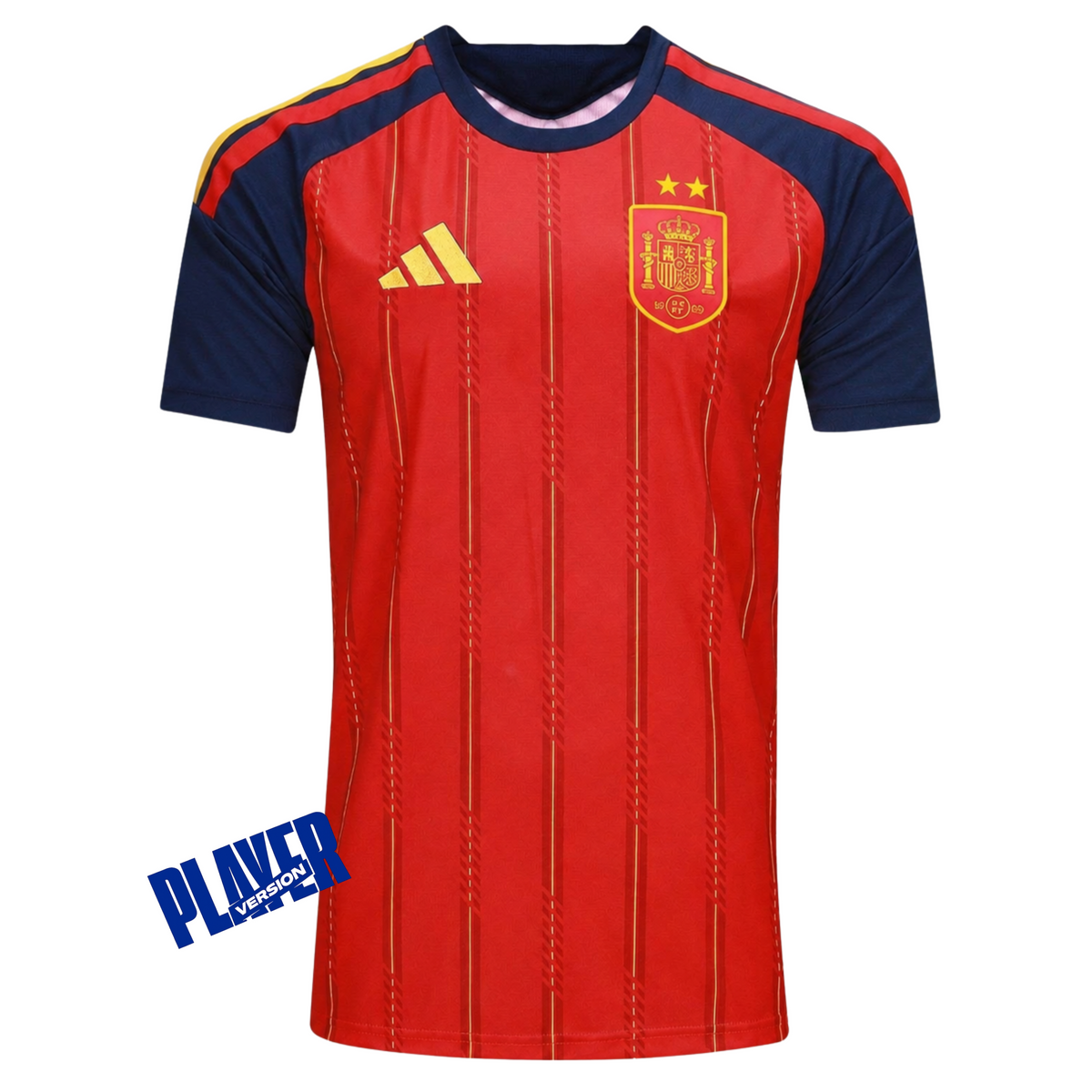 2 STARS Spain Home Player Jersey 2026 — World Cup 2026 Champions