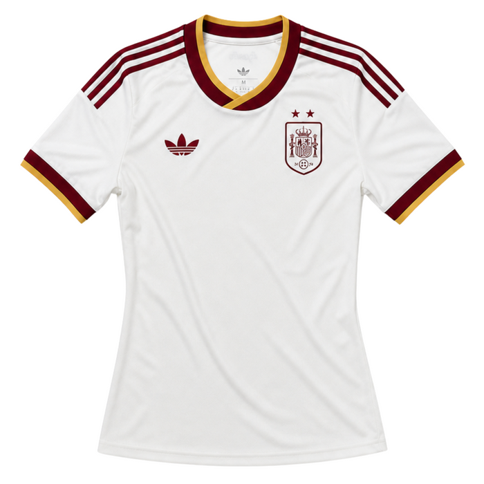 2 STARS Spain Away Women Jersey 2026 — World Cup 2026 Champions