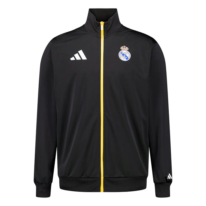 Real Madrid Adidas x Marvel Track Top 25/26 Black