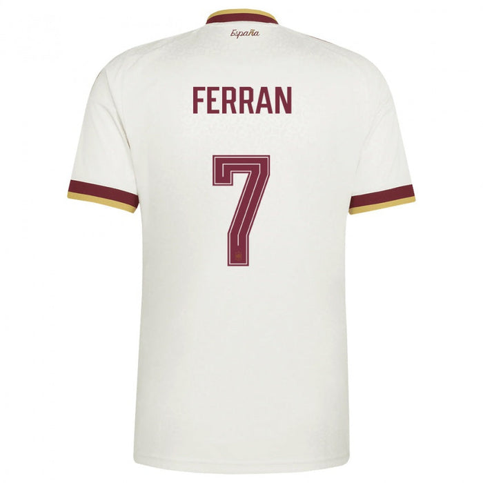 2 STARS Spain Away Jersey 2026 - #7 FERRAN
