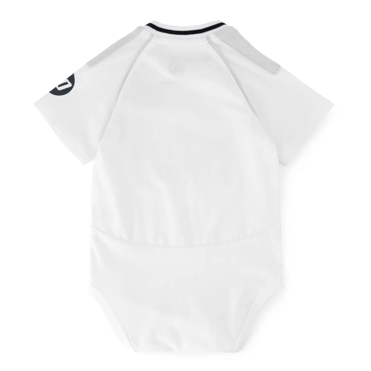 Real Madrid Baby Home Body Short Sleeve White 25/26