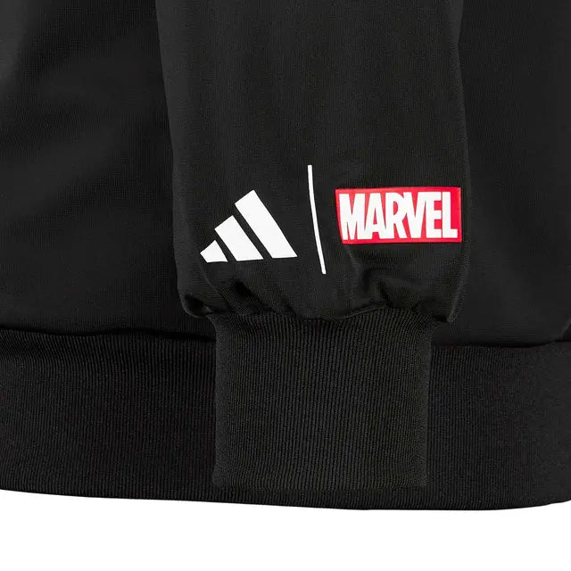 Real Madrid Adidas x Marvel Track Top 25/26 Black