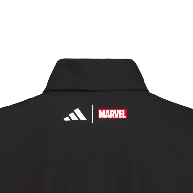 Real Madrid Kids Adidas x Marvel Anthem Jacket 25/26 Black