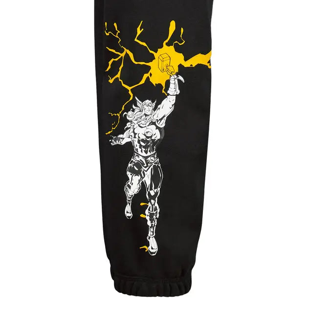Real Madrid Kids Adidas x Marvel Pants 25/26 Black