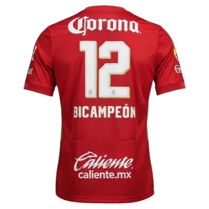 Toluca 25/26 Home Jersey - Bicampeones #12