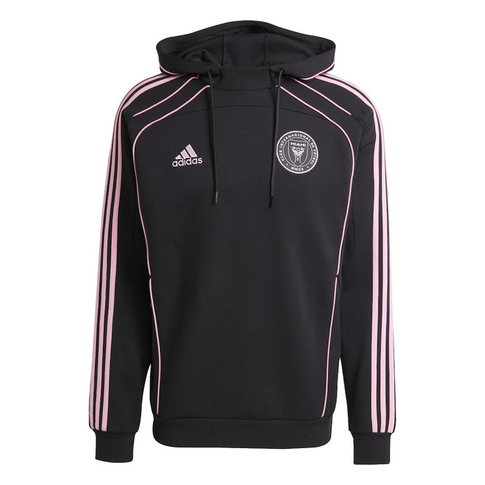 Inter Miami Black 2025 Travel Pullover Hoodie