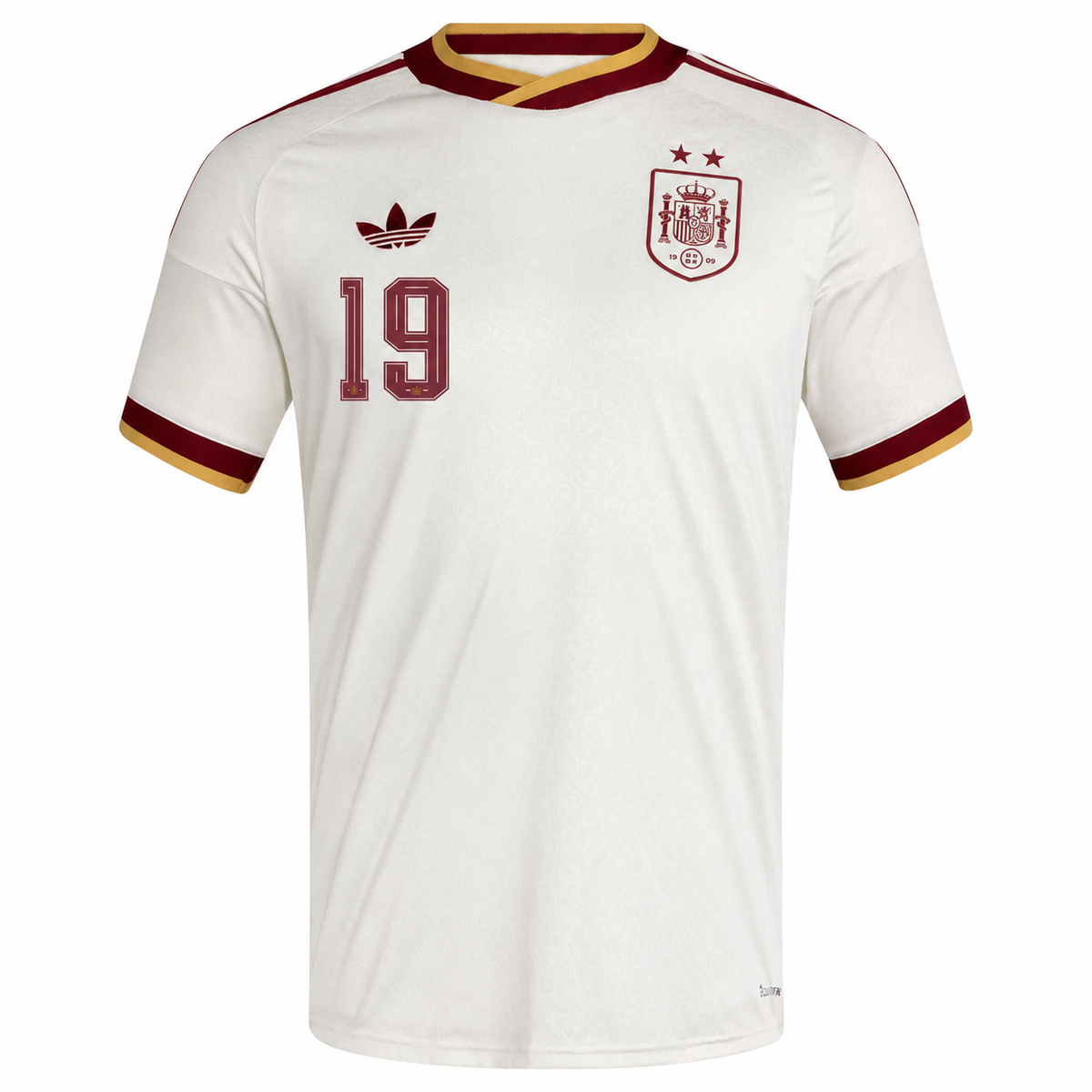 2 STARS Spain Away Jersey 2026 - #19 LAMINE YAMAL