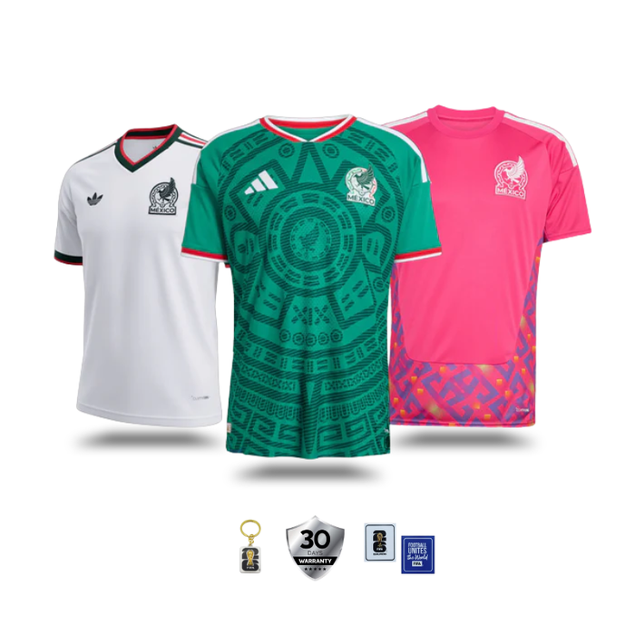 COMBO México Home, Away and Goalkeeper 2026/27